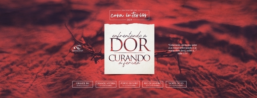 Encontros Regionais de Cura Interior 2024